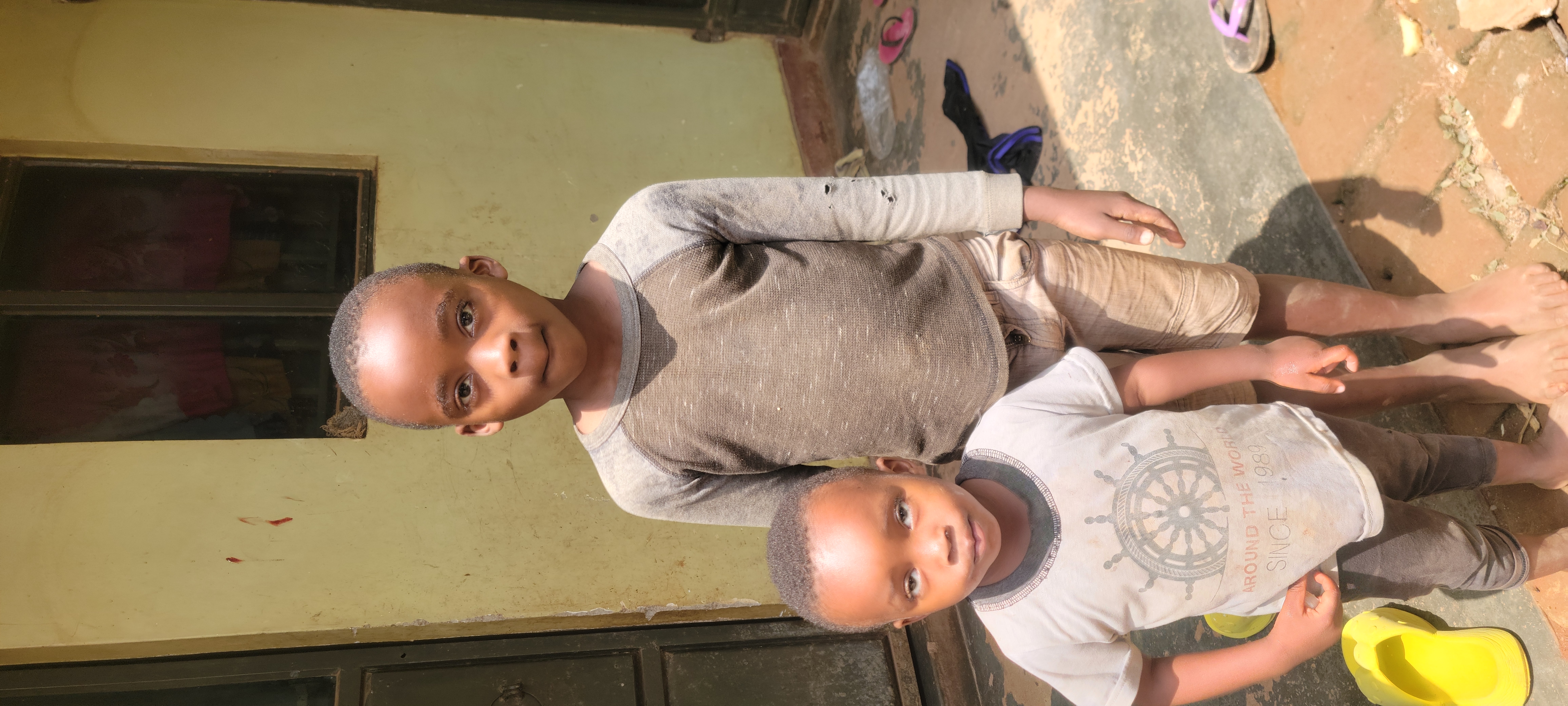 Orphaned children we support in Kampala